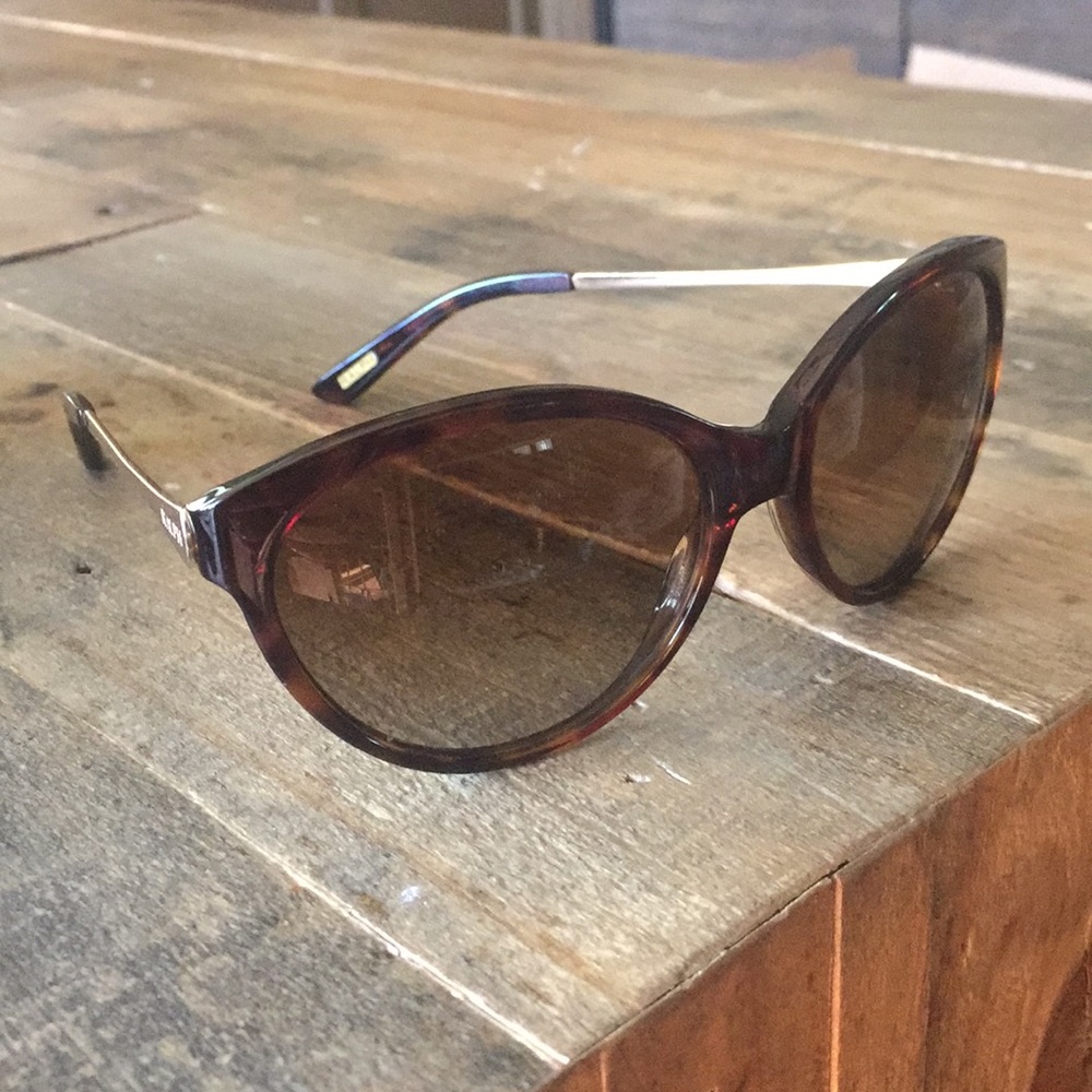 Ralph Lauren Sunglasses Gold Brown Polarized New